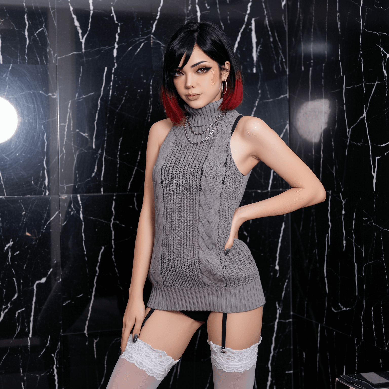Lencería Allure Knit Turtleneck - Imagen 1 de 2
